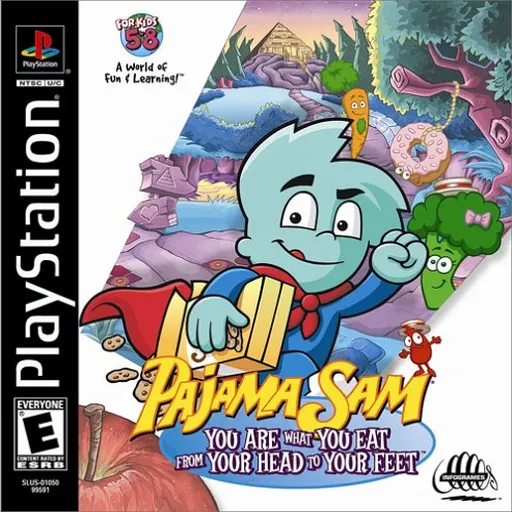 Pajama Sam - You Are What You Eat from Your Head to Your Feet (USA)